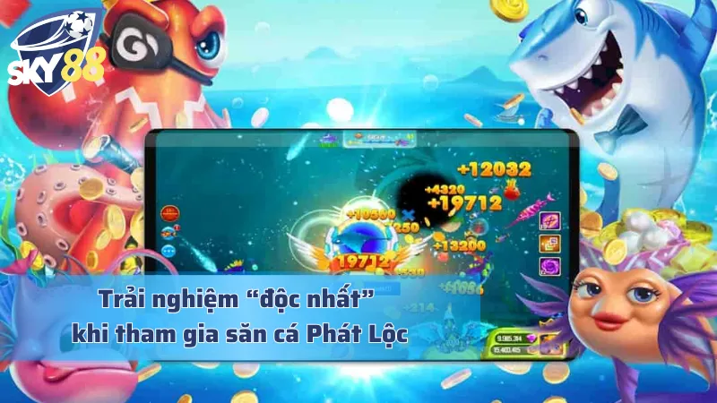 Trải nghiệm ký thú và khác biệt tại đại dương Phát Lộc
